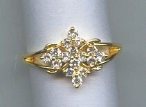 DIAMOND RING GENTS FANCY