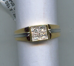 DIAMOND RING GENTS FANCY