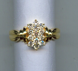 DIAMOND RING GENTS FANCY