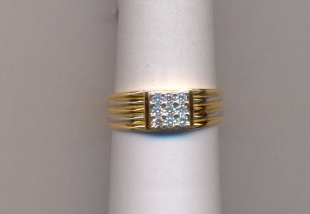 DIAMOND RING GENTS FANCY
