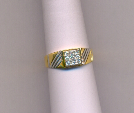DIAMOND RING GENTS FANCY