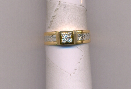 DIAMOND RING GENTS FANCY
