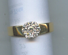 DIAMOND RING GENTS FANCY
