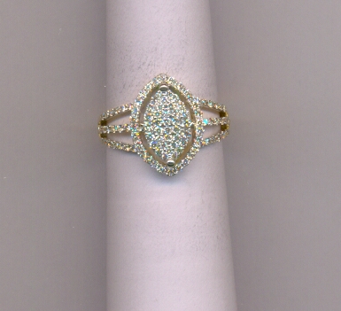 DIAMOND RING LADIES FANCY