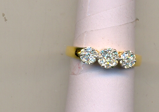 DIAMOND RING LADIES FANCY