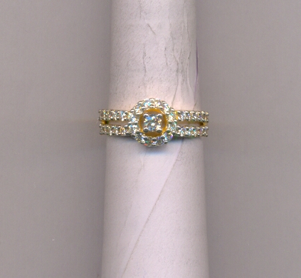 DIAMOND RING LADIES FANCY