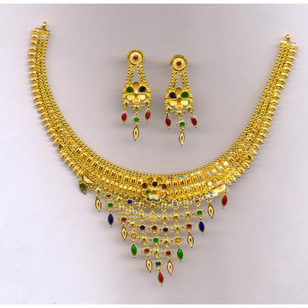 GOLD HALF SET ROUND PLAIN