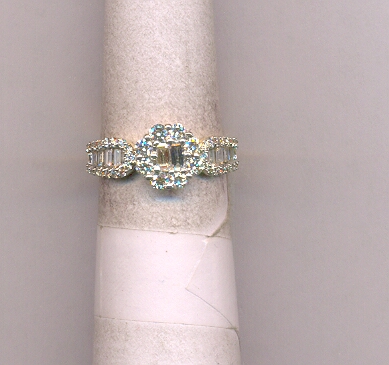 DIAMOND RING LADIES FANCY