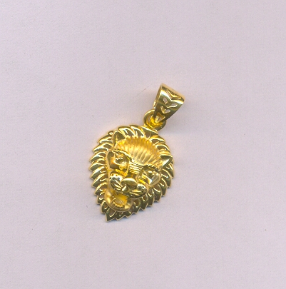 GOLD PENDENT CASTING