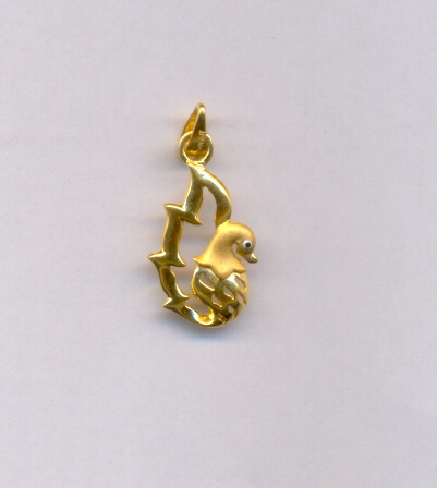 GOLD PENDENT CASTING