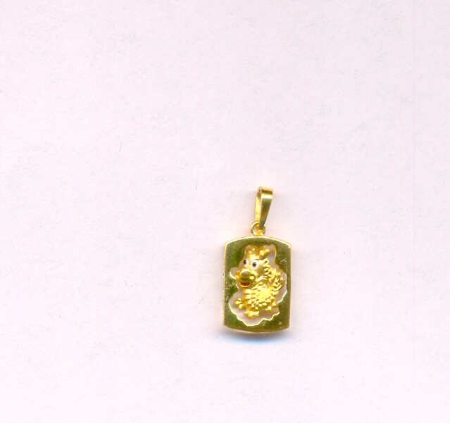 GOLD PENDENT CASTING