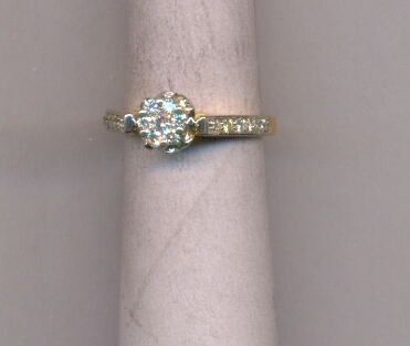DIAMOND RING LADIES FANCY