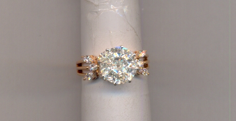 DIAMOND RING LADIES FANCY