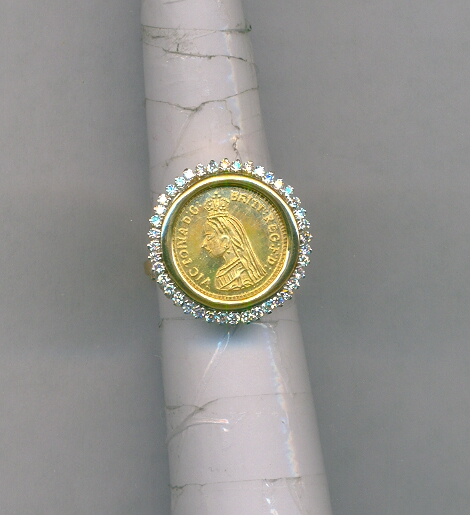 DIAMOND RING LADIES FANCY