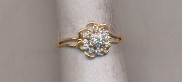 DIAMOND RING LADIES FANCY