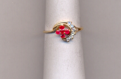 DIAMOND RING LADIES FANCY