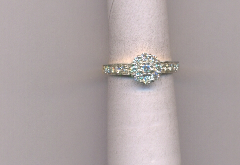 DIAMOND RING LADIES FANCY