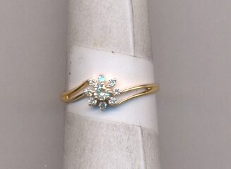 DIAMOND RING LADIES FANCY