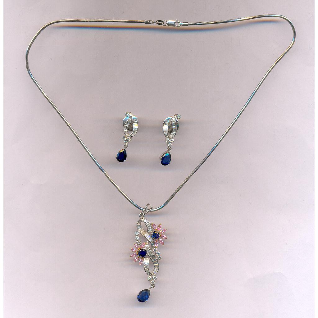 DIAMOND SET PENDENT FANCY
