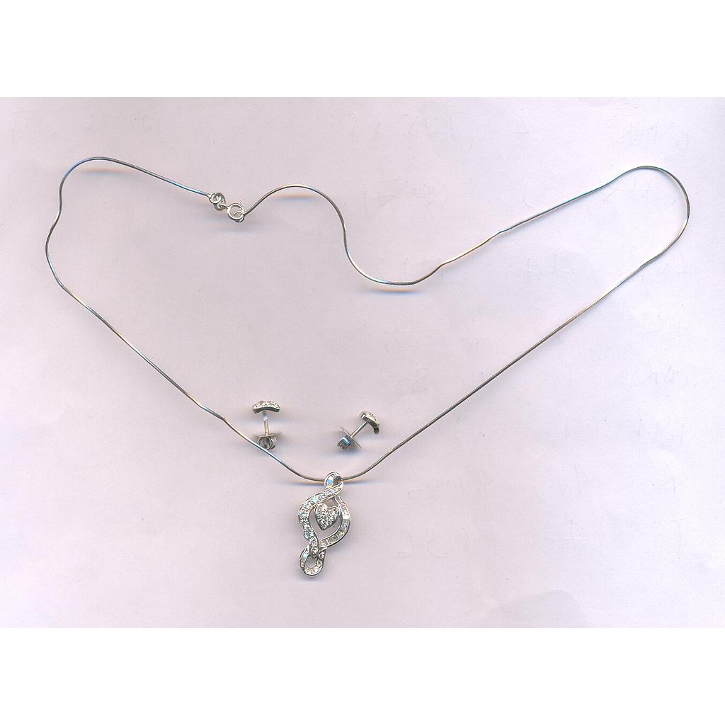 DIAMOND SET PENDENT FANCY