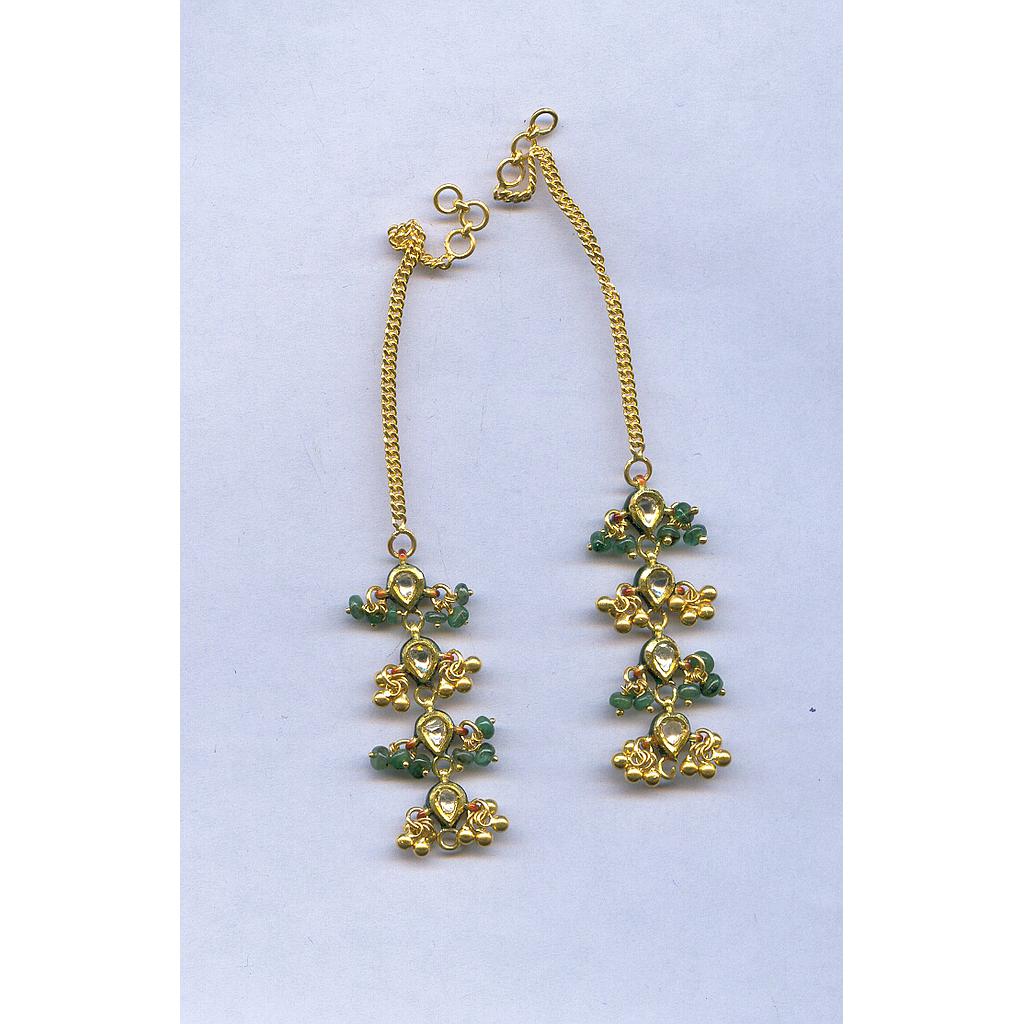 DIAMOND EARCHAIN POLKI