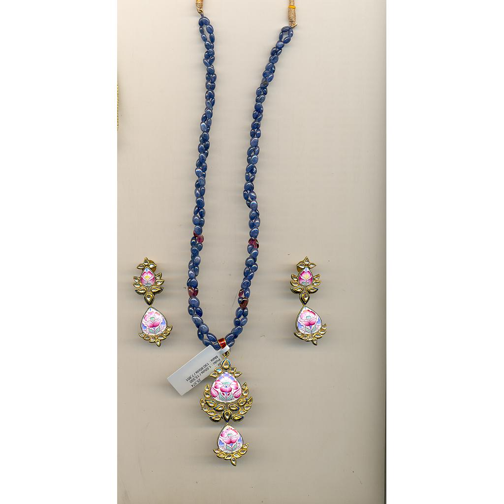 DIAMOND HALF SET LONG POLKI