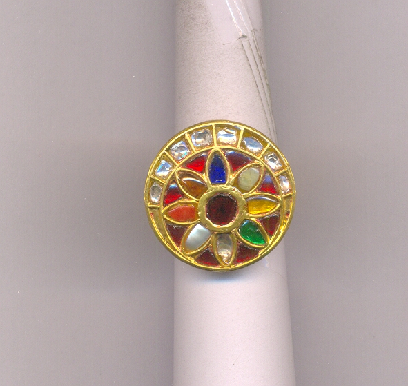 DIAMOND RING POLKI