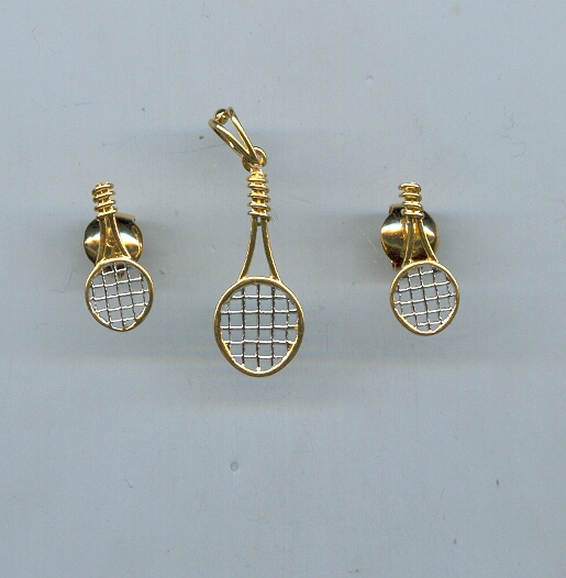 GOLD HALF SET PENDENT CASTING EXCLUSIVE