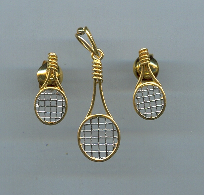 GOLD HALF SET PENDENT IMPORTED EXCLUSIVE