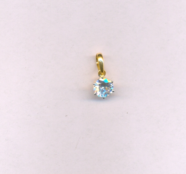 GOLD PENDENT