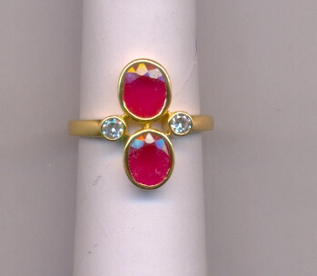 GOLD RING LADIES PLAIN EXCLUSIVE