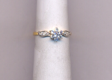 GOLD RING LADIES PLAIN EXCLUSIVE