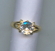 GOLD RING LADIES PLAIN GENERAL