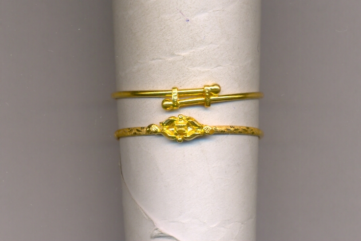 GOLD BANGLE BABY FANCY