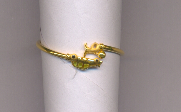 GOLD BANGLE BABY FANCY
