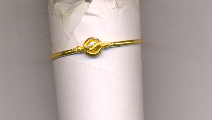 GOLD BANGLE BABY FANCY
