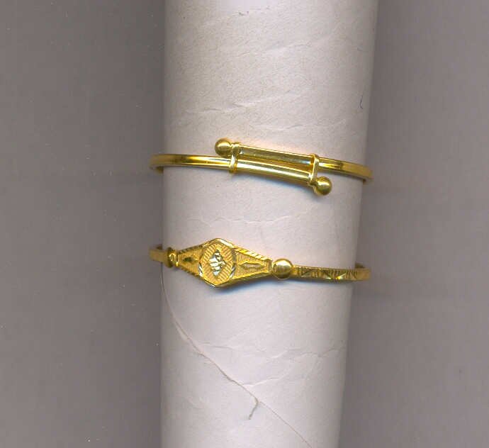 GOLD BANGLE BABY FANCY