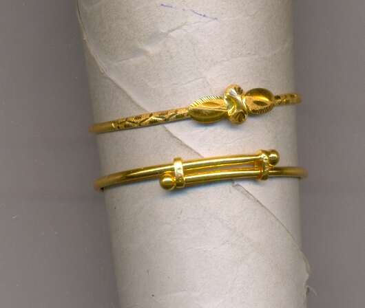 GOLD BANGLE BABY FANCY