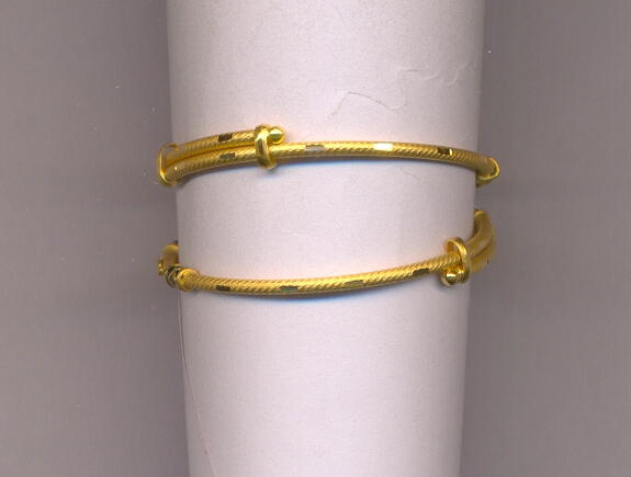 GOLD BANGLE BABY FANCY