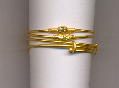 GOLD BANGLE BABY FANCY