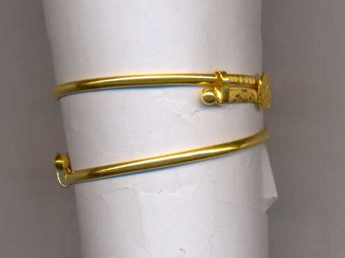 GOLD BANGLE BABY FANCY