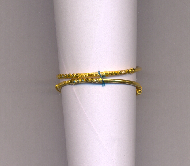 GOLD BANGLE BABY FANCY