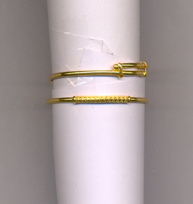 GOLD BANGLE BABY FANCY