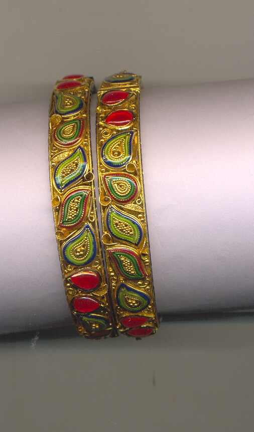 GOLD BANGLE ANTIQUE FANCY
