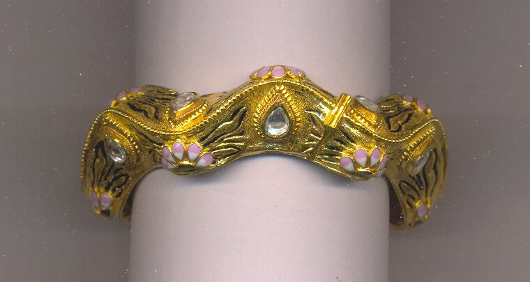 GOLD BANGLE ANTIQUE FANCY