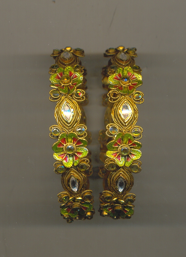 GOLD BANGLE ANTIQUE FANCY