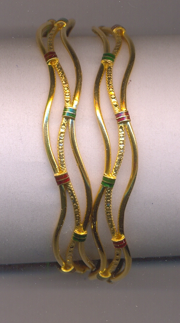 GOLD BANGLE DESIGNER FANCY