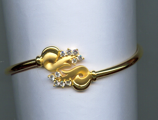 GOLD BANGLE IMPORTED EXCLUSIVE