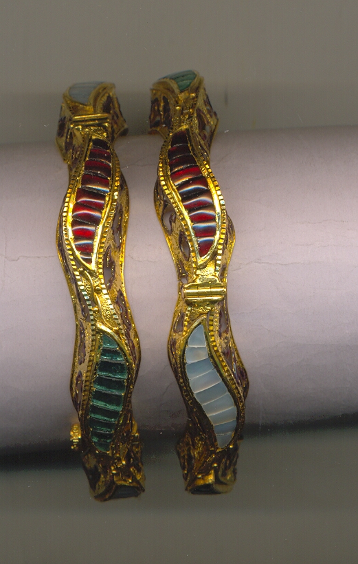 GOLD BANGLE KUNDAN GENERAL