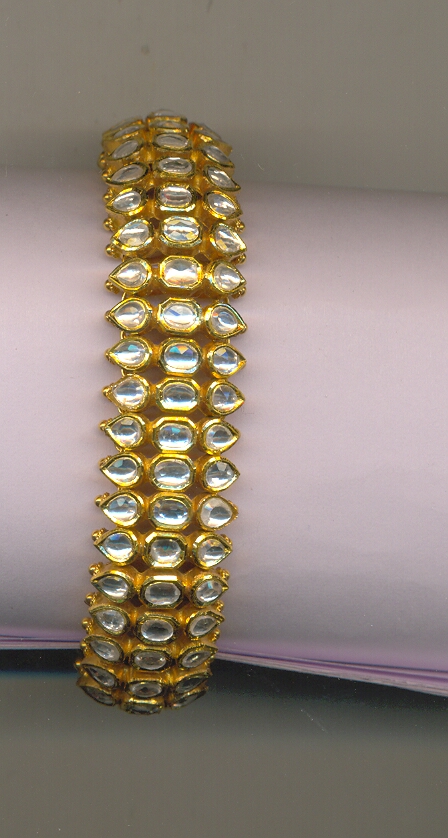 GOLD BANGLE KUNDAN GENERAL